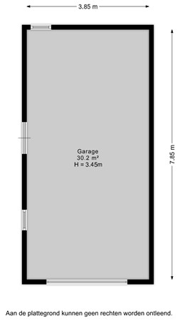 Floorplan - Oudeweg 63, 9628 CB Siddeburen